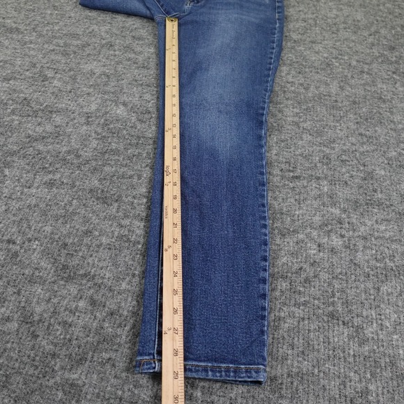 Judy‎ Blue Jeans Womens 13/31 Floral Embroidered High Rise Boyfriend JB88288 - Picture 11 of 13